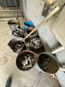 Scrap Metal Located around the property