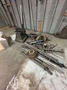 Scrap Metal Located around the property