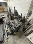 Mock Up Motors and Transmission and Assorted Metal