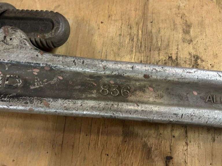 Ridgid Aluminum Pipe Wrench, Repaired