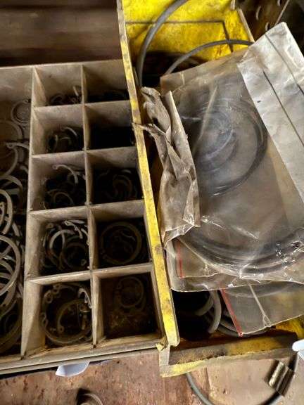 Assorted O-Rings and Snap Rings