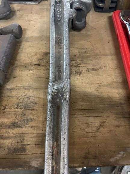 Ridgid Aluminum Pipe Wrench, Repaired