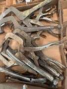 Tray of Assorted Vise Grips
