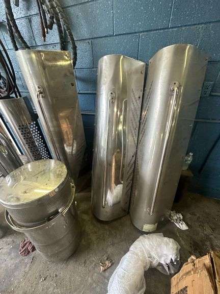 Lot of Exhaust Components for Diesel Trucks