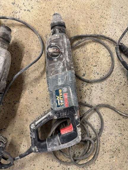 Two BOSCH Bulldog Xtreme Rotary Hammers