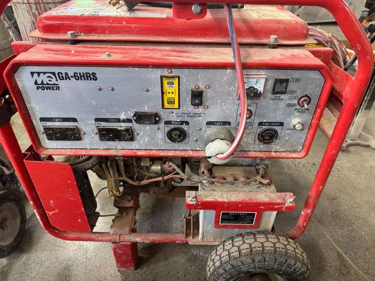 MQ Power GA-6HRS Generator With Honda GX Engine
