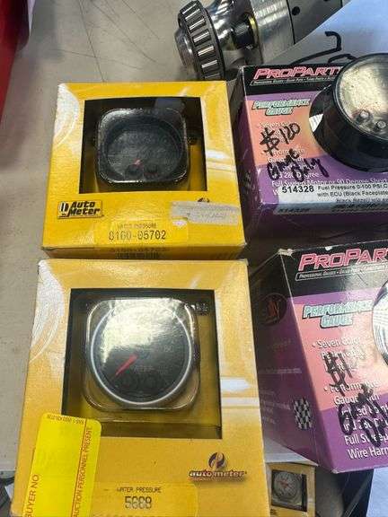 (2x) New Autometer Water Pressure Gauges