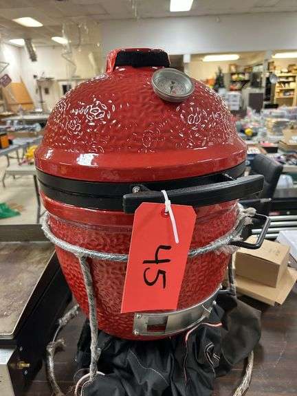 Kamado Joe Jr 13" Ceramic Grill, with cover