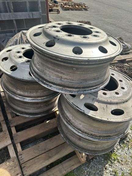 (5x) 24.5 Aluminum Wheels