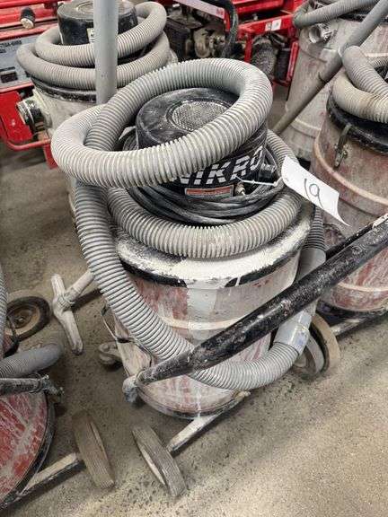 Nikro Industrial Vacuum on Wheels with Wand