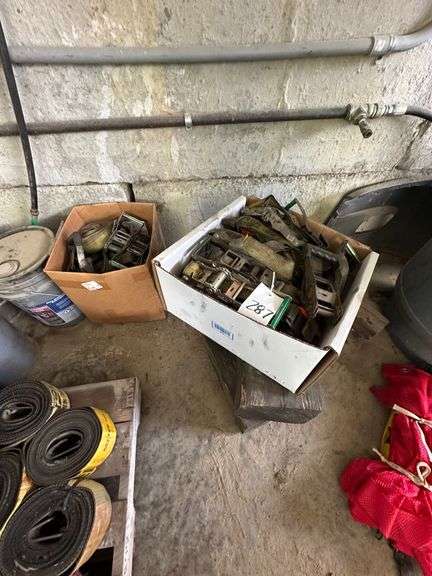 One Case Rolled Heavy Duty Ratcheting Straps