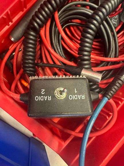 Racing Electronics Harness with Push To Talk Button
