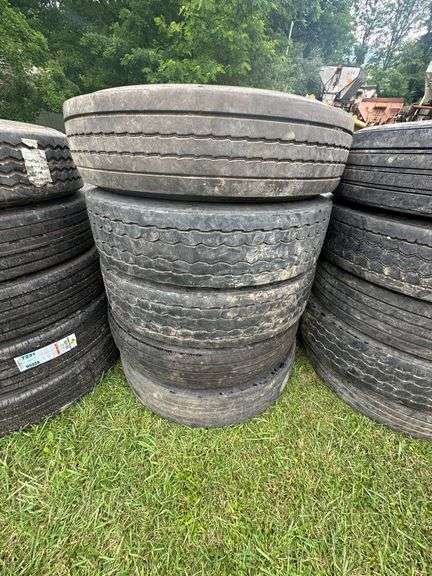 (8x) Used Truck Tires