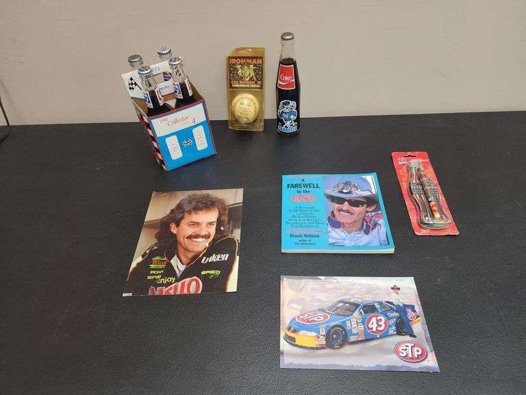 Grouping of Richard Petty, Pepsi and Coke Memorabilia