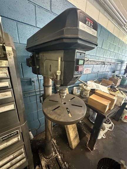 JET TOOLS , 16-1/2" Floor Standing Drill Press