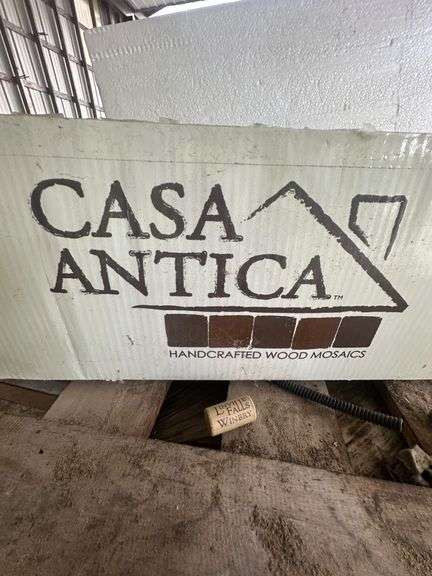 Crate of Casa Antica Wood 7x16 Teak Panel
