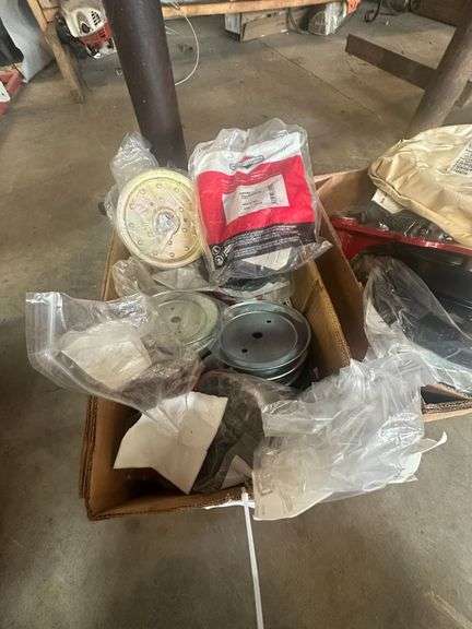 1 Case of Pulley Wheels, V-Belts in Assorted Sizes & Brands