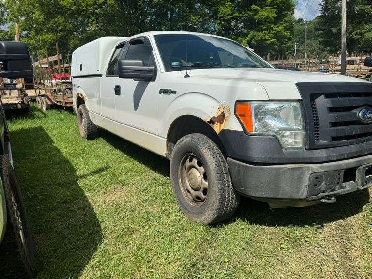 2012 F150 XL 4x4 Utility Cab VIN# 1FTFX1EF5CKE08382
