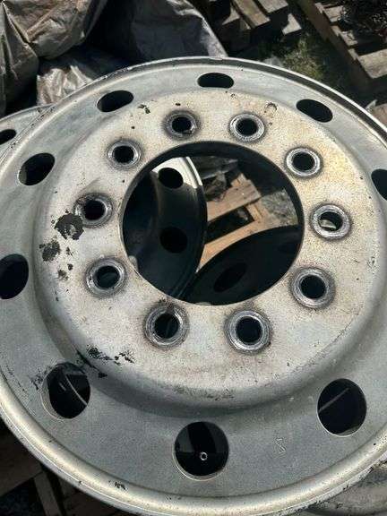 (5x) 24.5 Aluminum Wheels