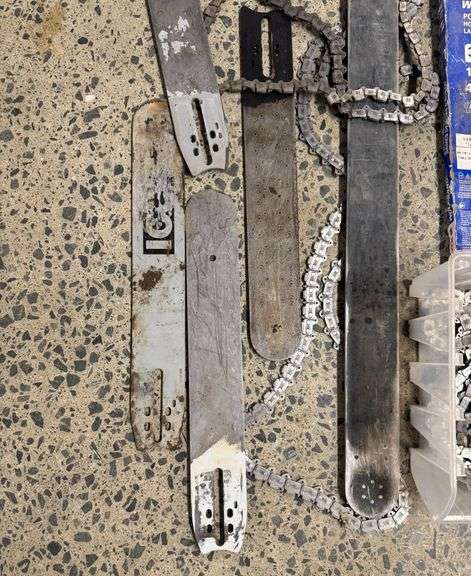 Chainsaw Bars, Chains, And Lenox Band Saw Blades