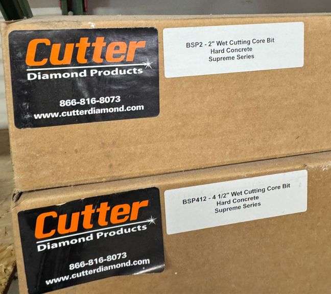 Three New Cutter Diamond Wet Cutting Core Bits For Hard Concrete – Supreme Series