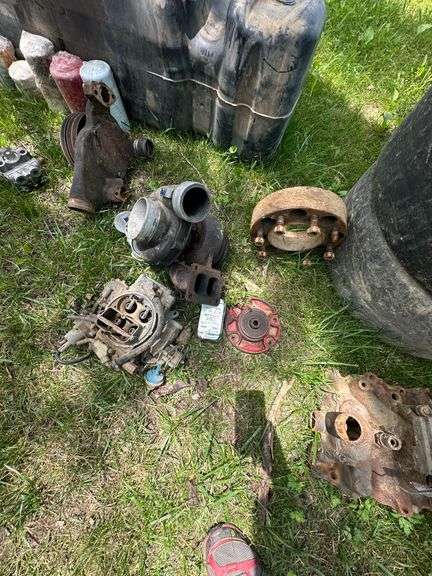Lot of Assorted Diesel Freight Truck Parts