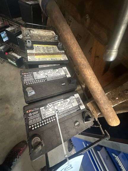 Lot of Various Replacement Power Sports Engine Batteries