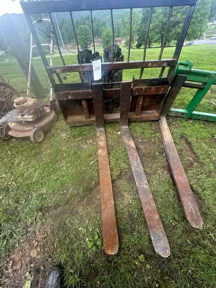 Skid Steer Fork Attachment