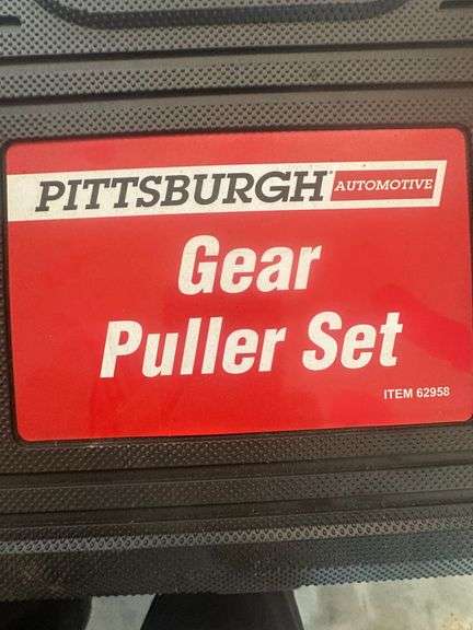 601 Count Tap & Die Set and Gear Puller Set Combo