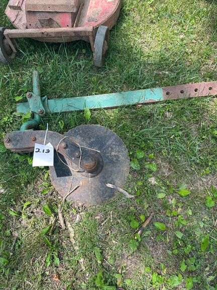 John Deere Cultivator Rolling Plough Disc