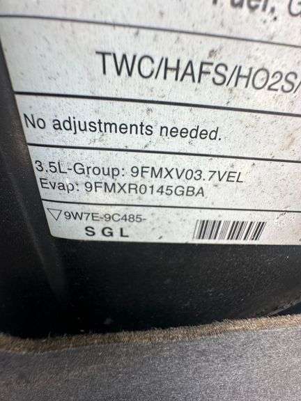 2009 Ford Flex Limited VIN# 2FMEK63C09BA01505