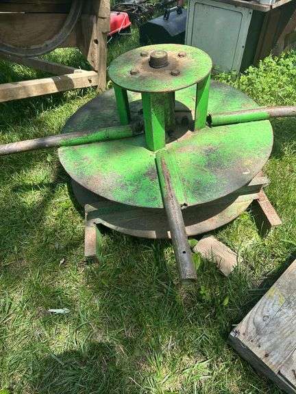 Antique Drum Mower