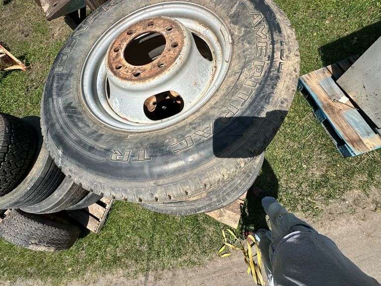 Lot of Assorted Truck Tires