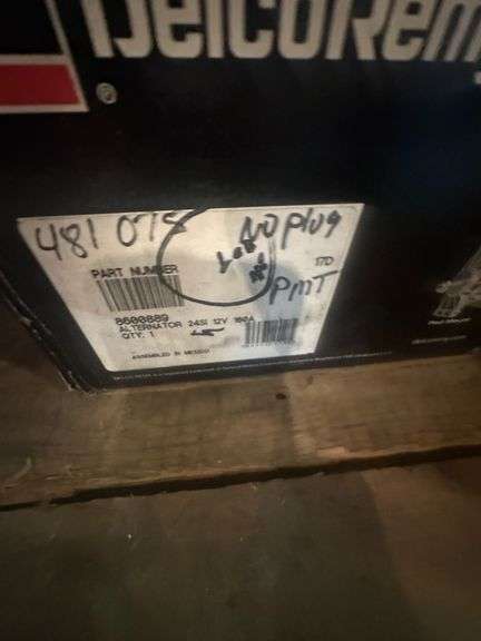 (2x) Delco Remy  Alternators