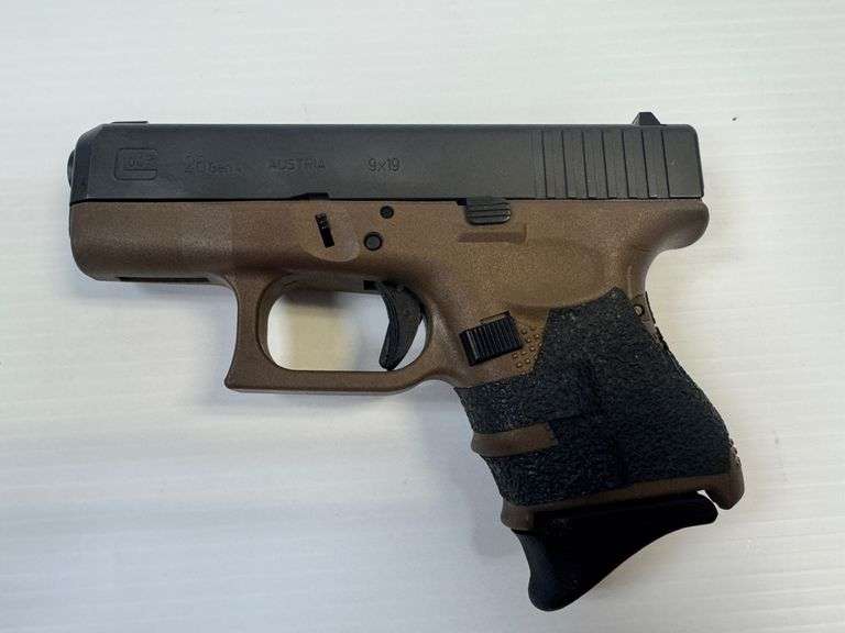 Glock, Model 26 GEN 4, Serial # VAZ409, Semi Auto, 9mm