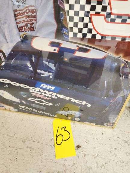 22"x34" Dale Earnhardt Framed Nascar Poster