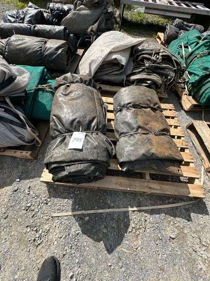 (2x) Large Heavy Duty Freight Tarps