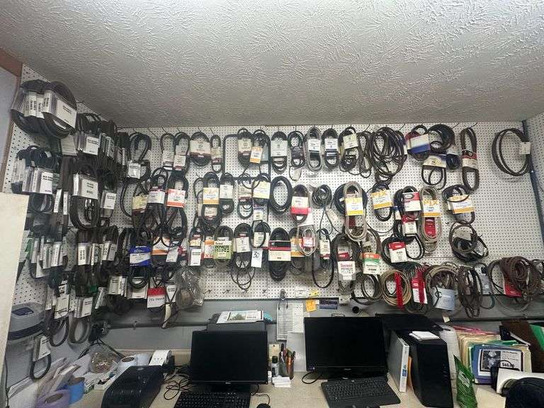 Lot of Assorted Replacement V-Belts