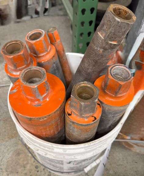 Bucket of Wet Cutting Core Bits, Various Sizes