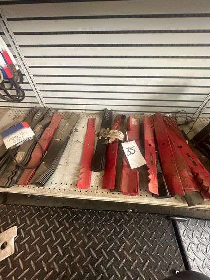 Lot of Assorted Replacement Mower Blades