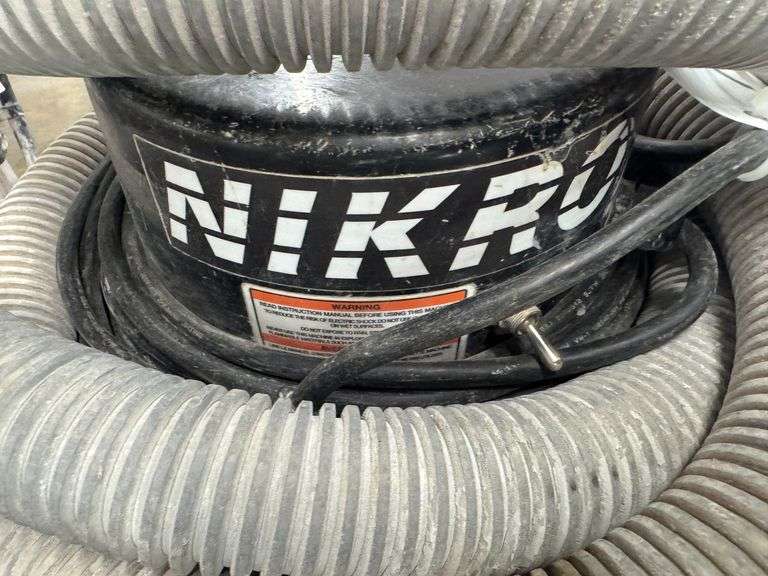 Nikro Industrial Vacuum on Wheels with Wand