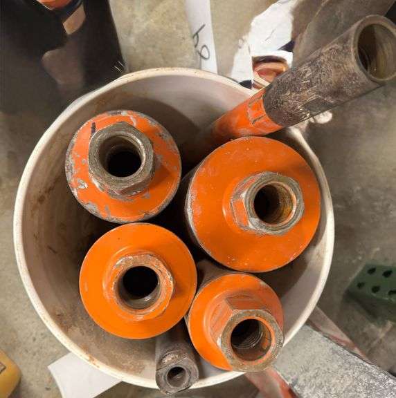 Bucket of Wet Cutting Core Bits, Various Sizes