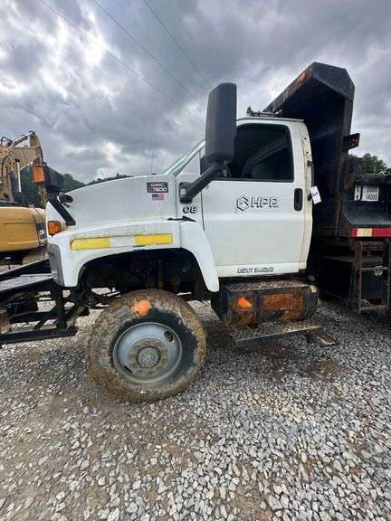 2003 GMC C7500 Dump Truck, VIN# 1GDM7E1C93F517510