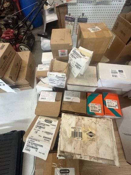 Lot of Assorted Replacement Kits for Small Engine Repair, Kubota, Briggs & Stratton, Toro, John Deere