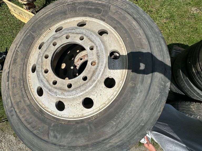 Lot of Assorted Truck Tires