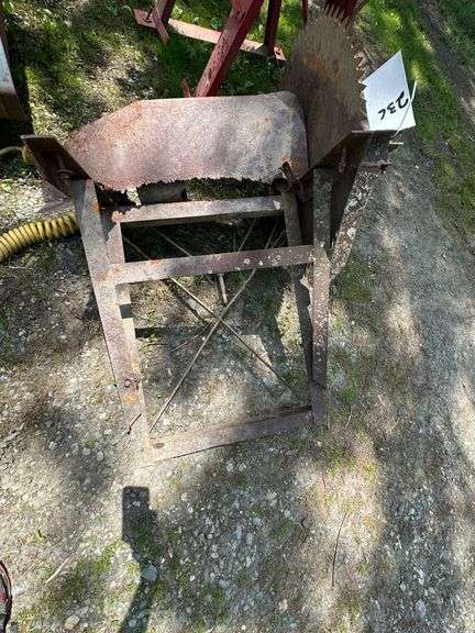 Antique PTO Belt Driven Buzz Saw Attachment