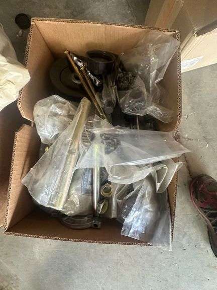 1 Case of Pulley Wheels, V-Belts in Assorted Sizes & Brands