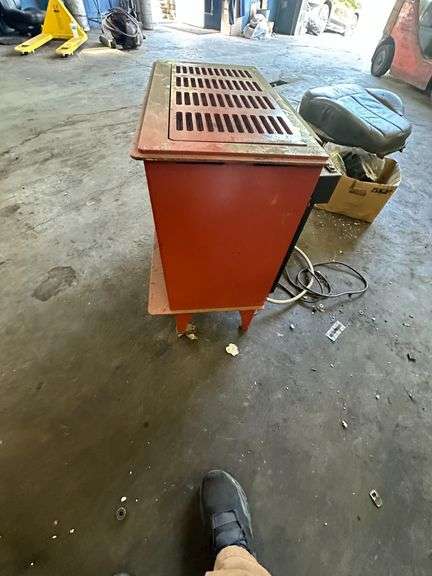 Antique Kerosene Fireplace Style Heater