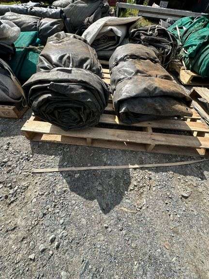 (2x) Large Heavy Duty Freight Tarps
