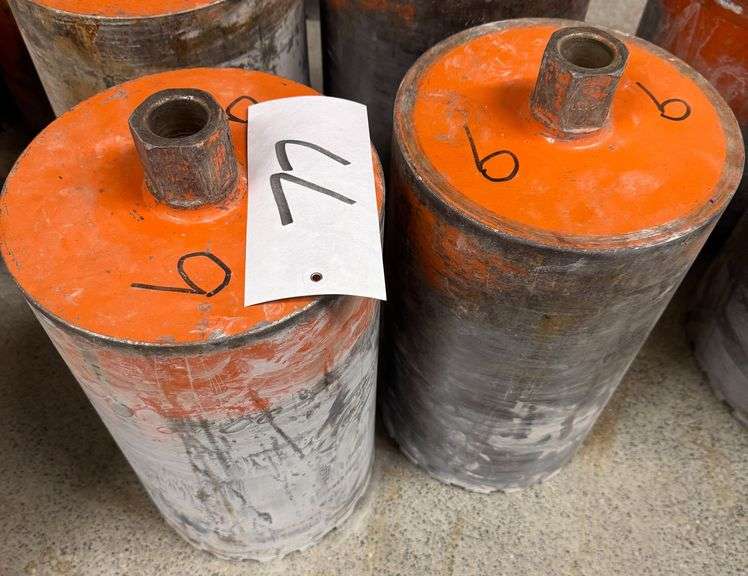 Two 9" Wet Cutting Core Bits